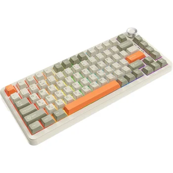 Клавиатура Ajazz AK820 MAX Flying Fish Switch Retro Colour (AK820MAX-FF-R)