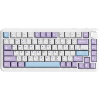 Клавиатура Ajazz AK820 MAX Magnetic Switches Purple/White/Blue (AK820MAX-WM-PWB)