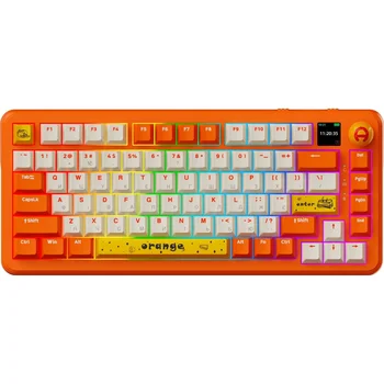Клавиатура Ajazz AK820 Max Avocado Switch Orange (AK820MAX-AS-OW)