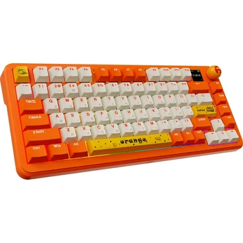 Клавиатура Ajazz AK820 Max Avocado Switch Orange (AK820MAX-AS-OW)