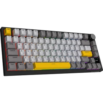 Клавіатура Ajazz AK820 Pro Flying Fish Switch Black (AK820PRO-FF-BGY)