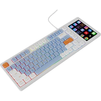 Клавиатура Ajazz AKP815 Red Switch White (AKP815-R-WBO)