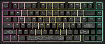 Клавиатура Dark Project ALU81 Terra Nostra ANSI ENG/UA Black (DPKB_NOSTRA_81_ANSI_BLACK_UA)