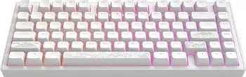 Клавиатура Dark Project ALU81 Terra Nostra ANSI ENG/UA White (DPKB_NOSTRA_81_ANSI_WHITE_UA)