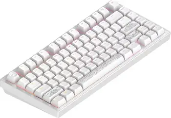 Клавиатура Dark Project ALU81 Terra Nostra ANSI ENG/UA White (DPKB_NOSTRA_81_ANSI_WHITE_UA)