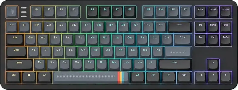 Клавіатура Dark Project ALU87A Midnight ANSI ENG/UA Midnight (DPKB_MIDNIGHT_87_ANSI_UA)