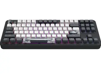 Клавиатура Dark Project ALU87 Bushido ENG/UA White/Black (DPKB_BUSHIDO_87_ANSI_UA)