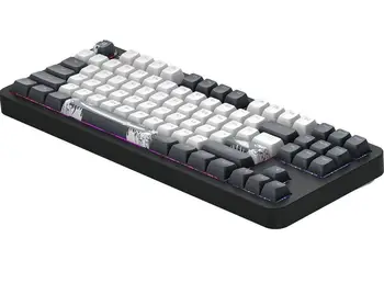 Клавиатура Dark Project ALU87 Bushido ENG/UA White/Black (DPKB_BUSHIDO_87_ANSI_UA)