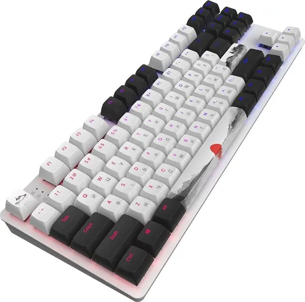 Клавіатура Dark Project One 87 Fuji RGB ANSI White (DPO87_GSH_Fuji_ANSI_EN) (UA)