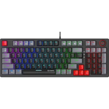 Клавіатура GamePro MK120 Blue Switches USB Black (MK120B)