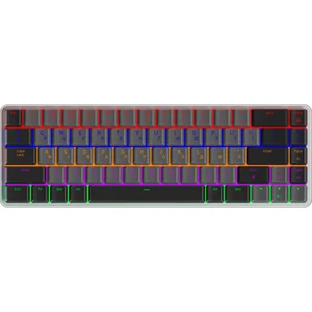 Клавіатура GamePro MK122R Red Switch Low Profile Dark Gray