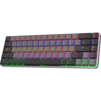 Клавіатура GamePro MK122R Red Switch Low Profile Dark Gray