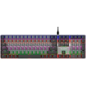 Клавиатура GamePro MK145R Red Swich Low Profile USB Dark Gray