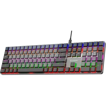 Клавиатура GamePro MK145R Red Swich Low Profile USB Dark Gray