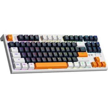 Клавиатура GamePro MK180 Outemu Red Hot-Swap Switch White (MK180W)