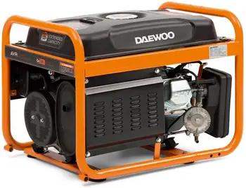 Комбінований генератор (газ-бензин) Daewoo Power GDA 3500DFE