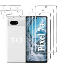 Комплект Epik Tempered Glass 3+3 Google Pixel 7a Clear