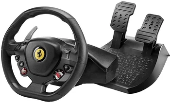 Комплект (кермо, педалі) Thrustmaster T80 Ferrari 488 GTB Edition PC/PS4/PS5 Black (4160672)