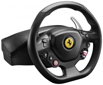 Комплект (кермо, педалі) Thrustmaster T80 Ferrari 488 GTB Edition PC/PS4/PS5 Black (4160672)