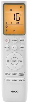 Кондиціонер ERGO ADVANCE ACI 1223 SWH WIFI