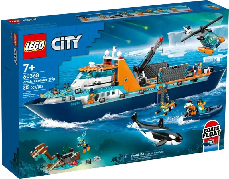 アディー Конструктор LEGO City Arctic Explorer Ship (60368) - купить по