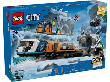 Конструктор LEGO City Explorers Arctic Polar Express Train (60470)