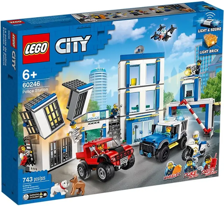 レッドツェッペリン Конструктор LEGO City Police Station (60246) - купити по кращій