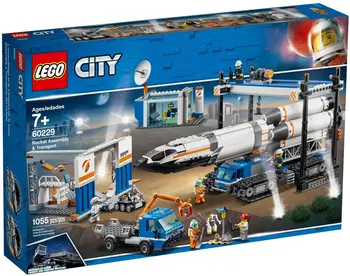 Конструктор LEGO City Rocket Assembly and Transport (60229)
