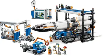 Конструктор LEGO City Rocket Assembly and Transport (60229)