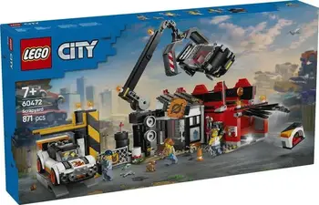 Конструктор LEGO City Scrapyard with Cars (60472)