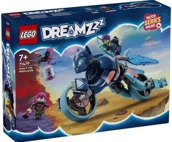 Конструктор LEGO DREAMZZZ Zoeys Cat Motorcycle (71479)