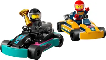 Конструктор LEGO Go-Karts and Race Drivers (60400)