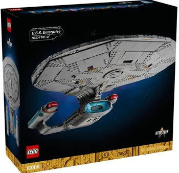 Конструктор LEGO Icons Star Trek: U.S.S. Enterprise NCC-1701-D (10356)