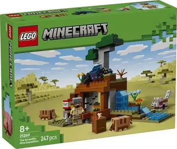 Конструктор LEGO Minecraft The Armadillo Mine Expedition (21269)