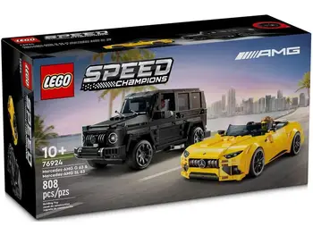 Конструктор LEGO Speed Champions Mercedes-AMG G 63 and Mercedes-AMG SL 63 (76924)