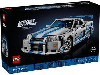 Конструктор LEGO Technic 2 Fast 2 Furious Nissan Skyline GT-R (R34) (42210)