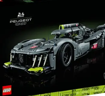 Конструктор LEGO Technic Peugeot 9X8 24H Le Mans Hybrid Hypercar (42156)