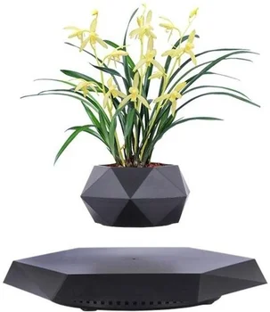 Магнітний левітаційний горщик HCNT Magnetic Levitating Pot M10-PZ1 Black (SIM10-PZ1)