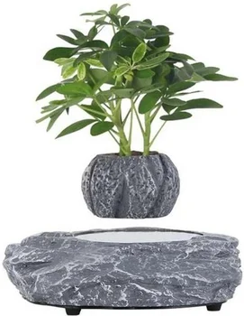 Магнітний левітаційний горщик HCNT Magnetic Levitating Pot M5B-P Grey (M005B-P)