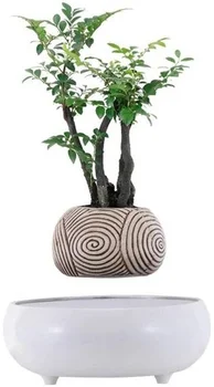 Магнітний левітаційний горщик HCNT Magnetic Levitating Pot M5B-PW-T White (M005B-PW-T)