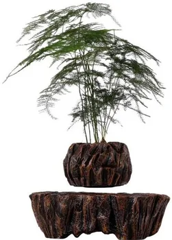 Магнітний левітаційний горщик HCNT Magnetic Levitating Pot M5B-PW Brown (M005B-PW)