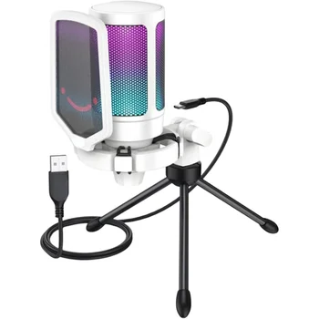 Мікрофон Fifine AmpliGame A6VW White