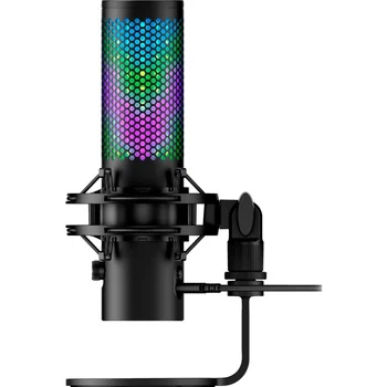 Мікрофон HyperX QuadCast 2 S Black RGB (9A273AA)