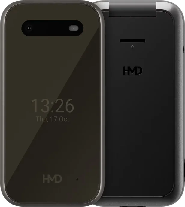 Мобільний телефон HMD 2660 Flip Black