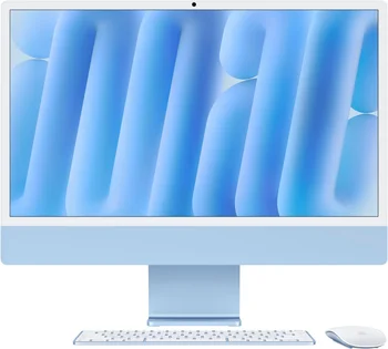 Моноблок Apple iMac 24 M4 Blue (MWV13)