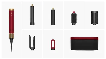 Мультистайлер Dyson Airwrap Co-anda2x Multi Hair Styler Straight+Wavy Red Velvet/Gold (176955-01)