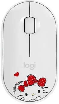 Мышь Logitech Pebble M350 Hello Kitty White (910-006031)