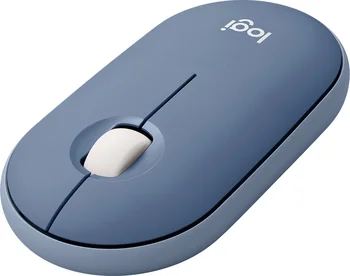 Мышь Logitech Pebble M350 Wireless Blueberry (910-006753)