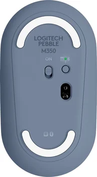 Мышь Logitech Pebble M350 Wireless Blueberry (910-006753)