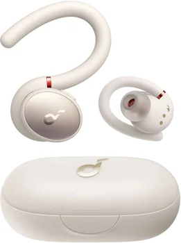 Навушники TWS Anker SoundCore Sport X10 Oat White (A3961G21)